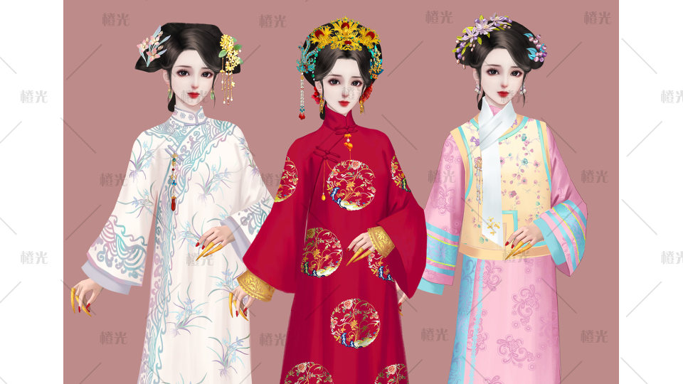 清宫立绘