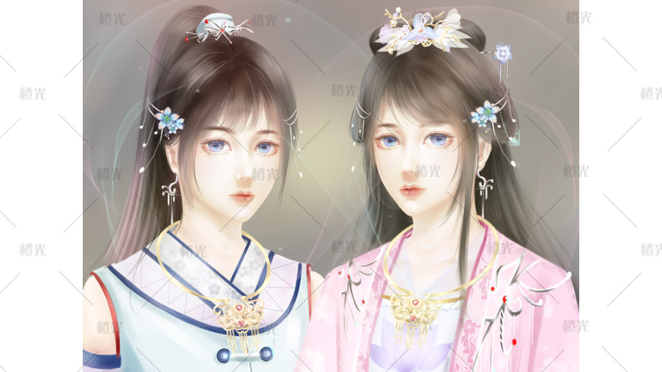 古风女立绘详情 - 橙娘素材铺 - 橙光|66rpg