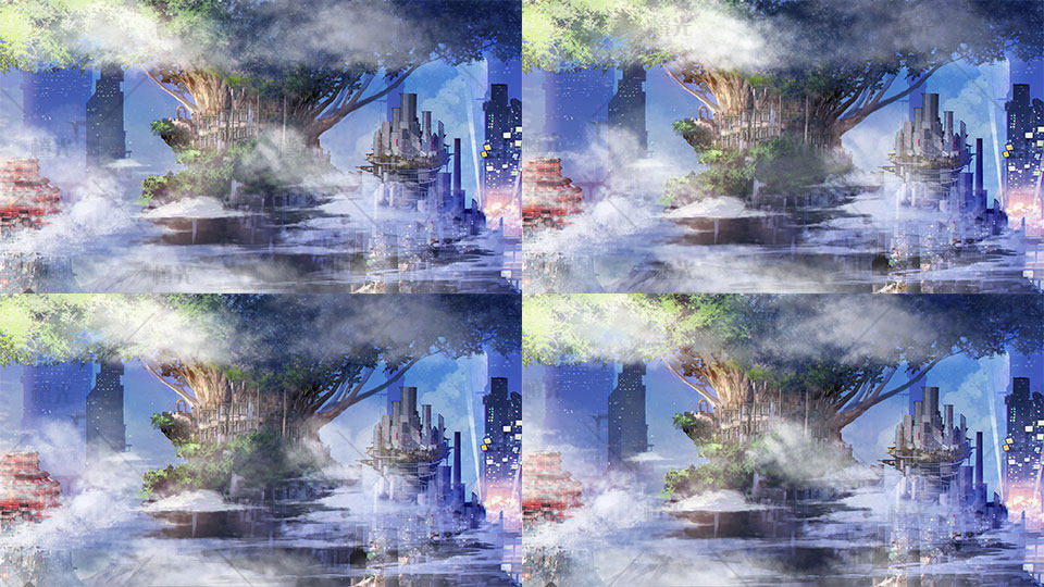 云雾滚动特效1