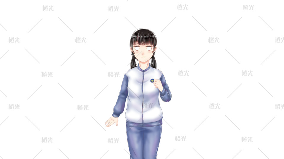校服女学生立绘详情 - 橙娘素材铺 - 橙光|66rpg