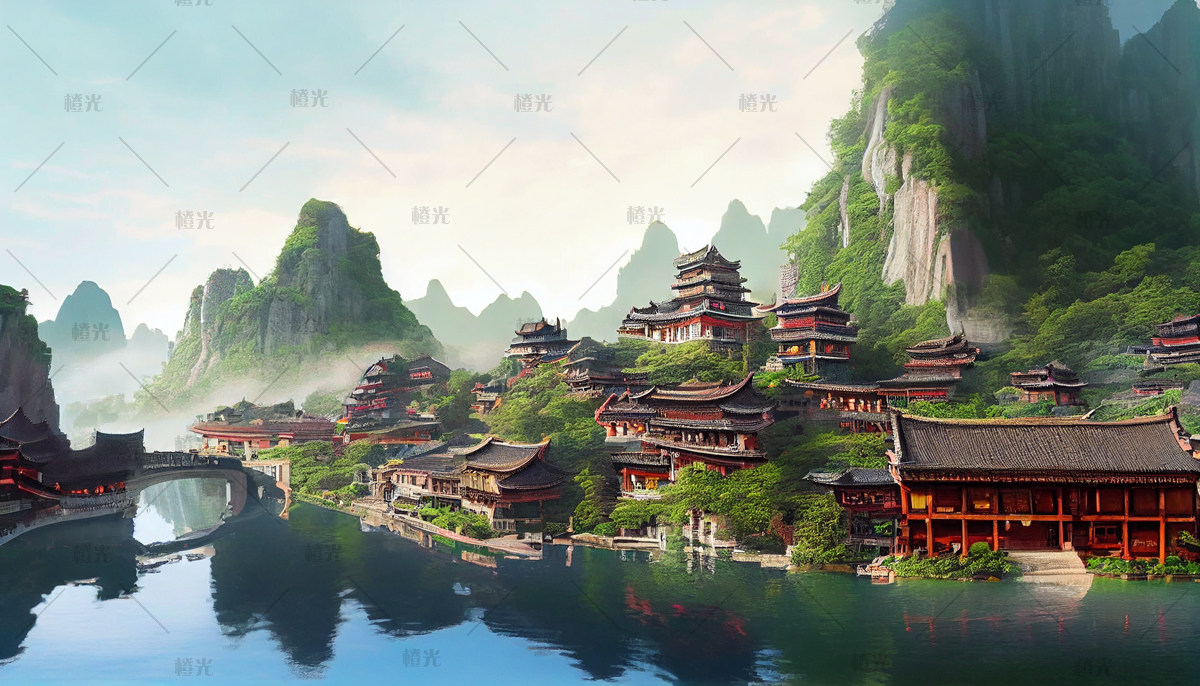 古代江南水乡1详情 - 橙娘素材铺 - 橙光|66RPG