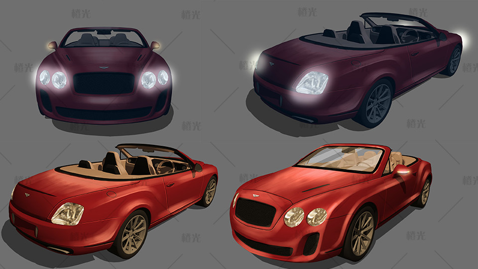 宾利欧陆豪车详情 - 橙娘素材铺 - 橙光|66rpg