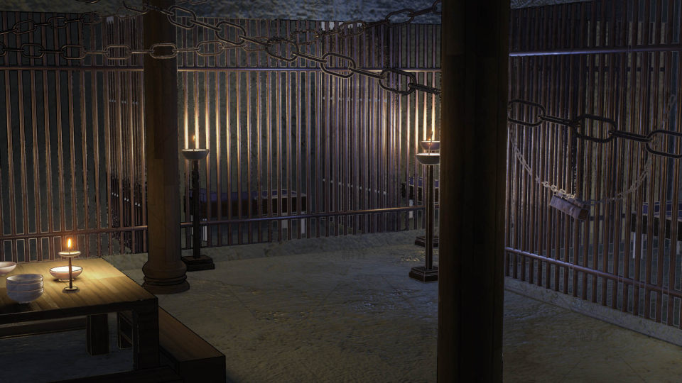 古监狱牢笼囚笼