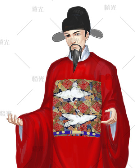 古代官员换装