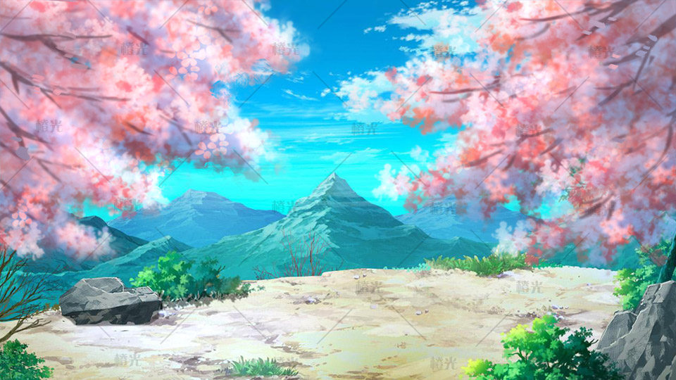 花树前景详情 - 橙娘素材铺 - 橙光|66RPG
