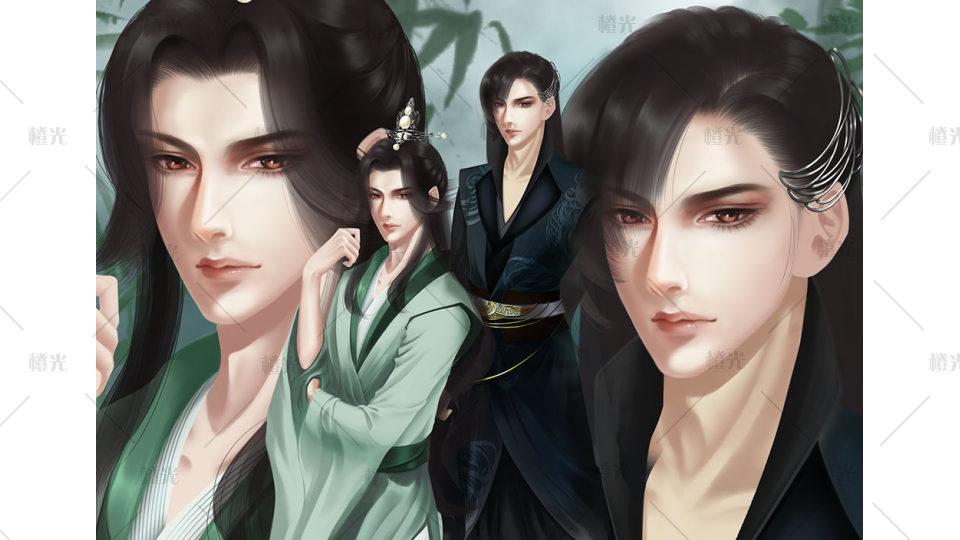 古风立绘男子详情 - 橙娘素材铺 - 橙光|66rpg