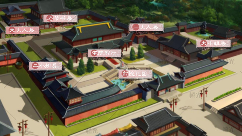 4版大地图按钮详情 - 橙娘素材铺 - 橙光|66rpg