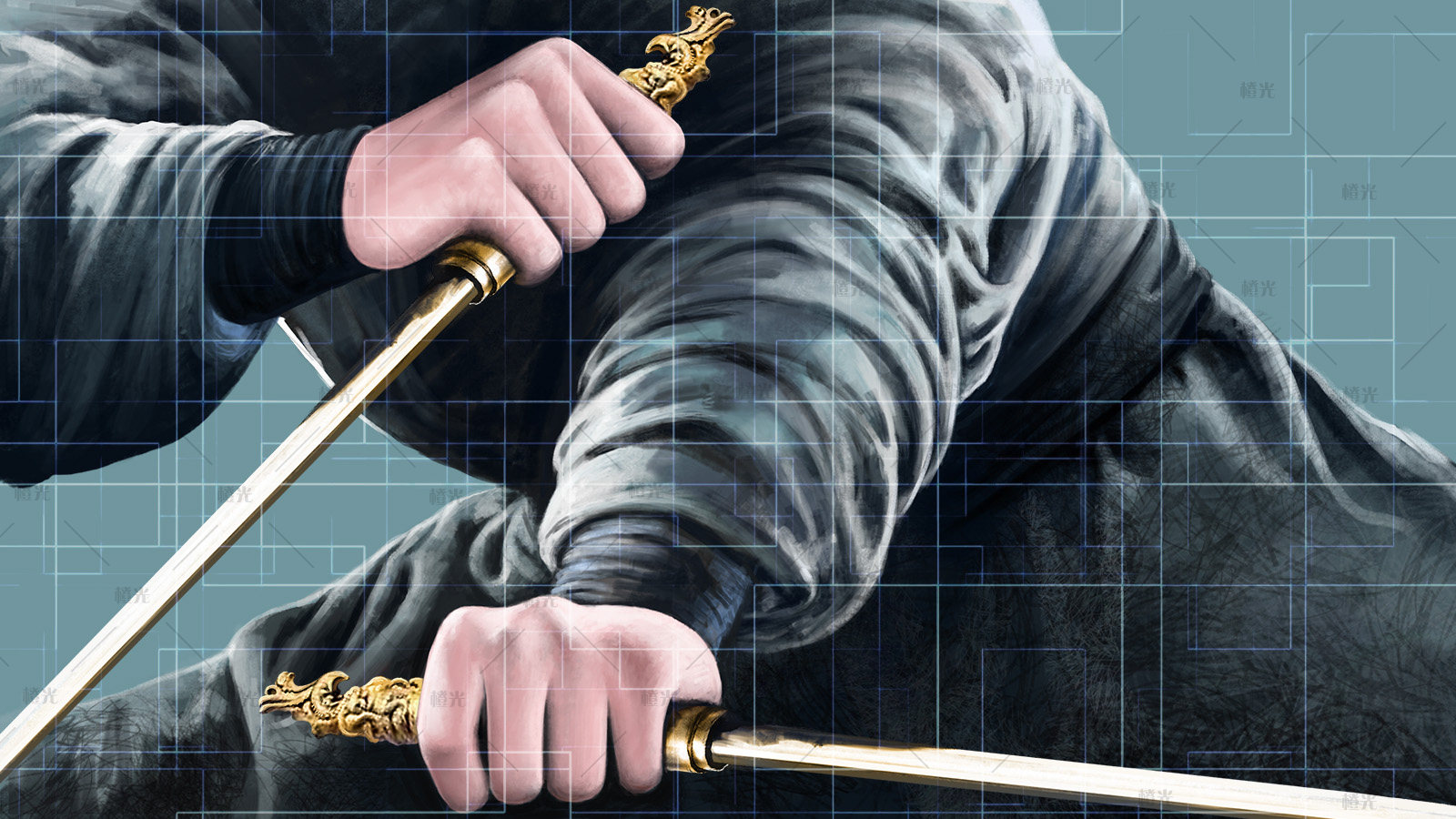 双手握刀详情 - 橙娘素材铺 - 橙光|66RPG
